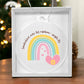 Somewhere over the rainbow - Angels Fly ..  Christmas ornament or Car Ornament