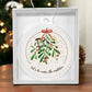 Let's be under the Mistletoe Ornament
