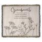 Grandparents (make the world) Woven blanket