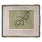 Love is Patient Woven Blanket
