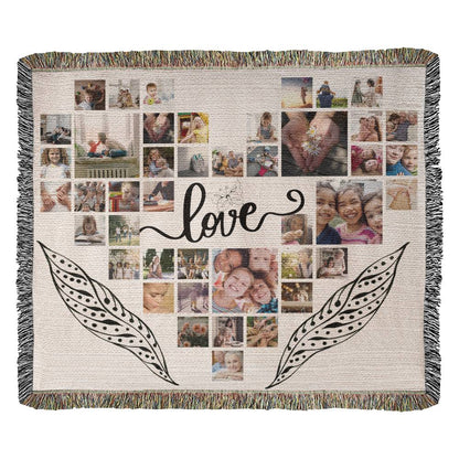 Love,Beautiful Personalized Collage Heart Picture