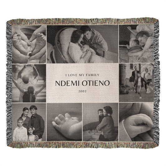 Beautiful Motherhood, Woven Blanket