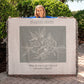 When the Time is Right (Isaiah 60:22) Woven Blanket