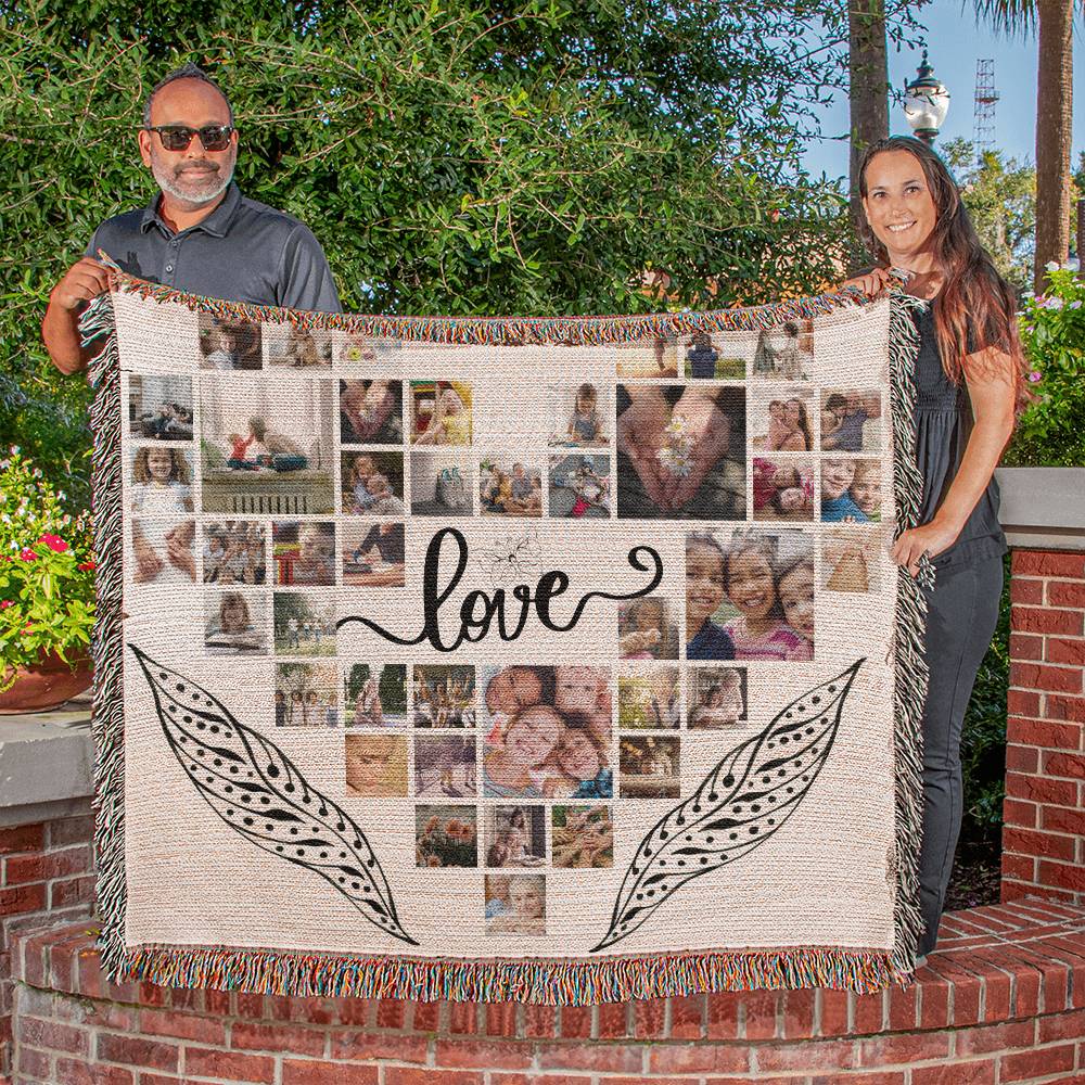 Love,Beautiful Personalized Collage Heart Picture