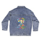 Autism Oversized Women Denim Jacket