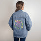 Oversized Women's blissful Denim Jacket Daughter and Mother