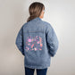 Oversized Women's Blissful Denim Jacket Teache's life