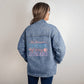Personalized, Teacher of Tiny Humans Denim Jacket
