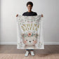 Teddy Bear personalized baby blanket