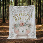 Teddy Bear personalized baby blanket