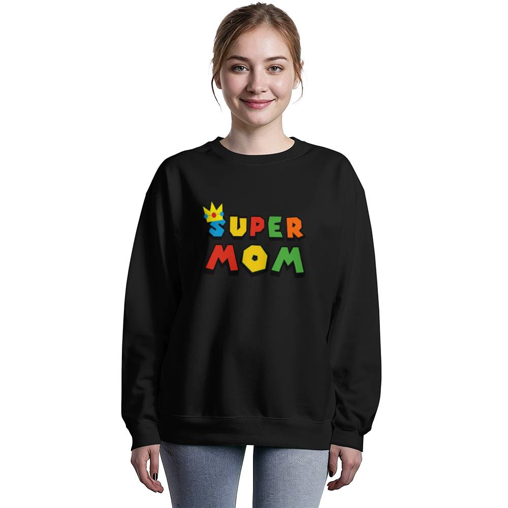 Super Mom, family unisex crewneck