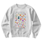 But Seek First His KINGDOM, Christian Crewneck Sweatshirt